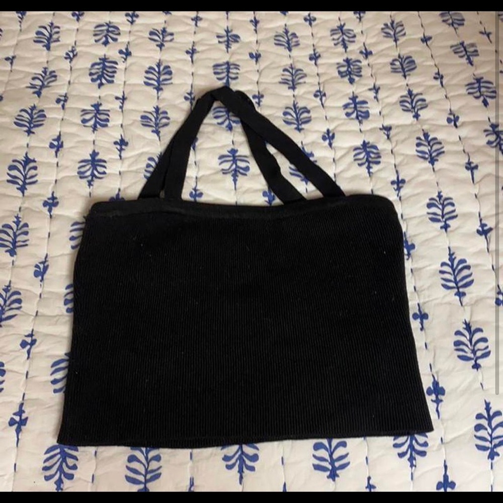 Black One Shoulder Top